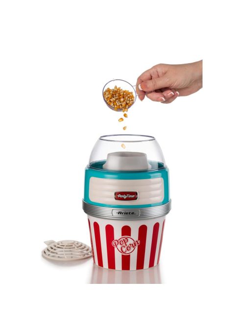 Ariete 2957.BL Party Time popcorn készítő gép, azúrkék