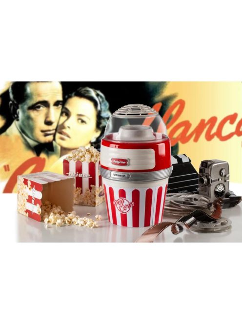 Ariete 2957.RD Party Time popcorn készítő gép, piros