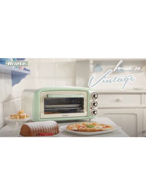 Ariete Vintage elektromos minigrill - pasztell zöld